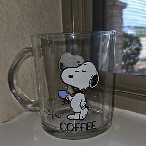 Peanuts But Coffee First Mug 16oz NWOT